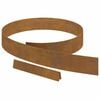 vidaXL Lawn Edging 4 pcs Rusty 450 x 0.05 x 10 cm Weather Steel