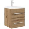 vidaXL Sink cabinet Artisan Oak 38.5 x 41 x 48 cm Engineered Wood