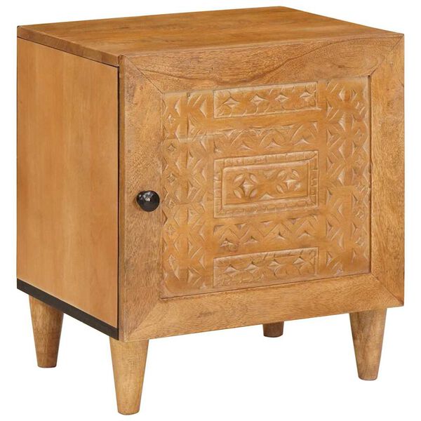 vidaXL Bedside Cabinet 2 pcs Light Brown 40 x 33 x 46 cm