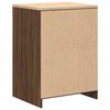 vidaXL Garage Storage Cabinet Brown Oak 60x51x85 cm Solid Wood Pine