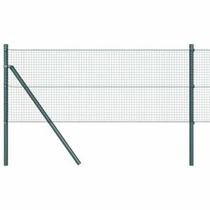 vidaXL Ground Fix Welded Wire Fence 100 x 0.5 m (W x H)