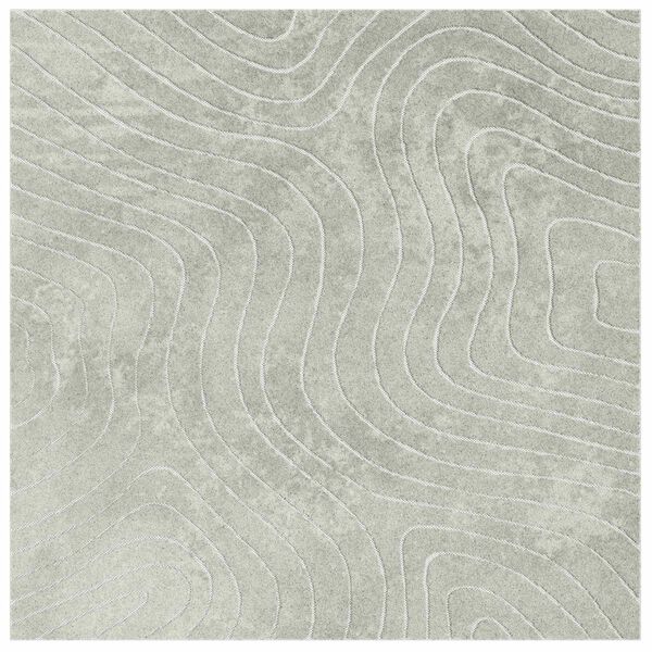 vidaXL Area Rugs Square PALMERAS Green 200 x 200 cm Polyester