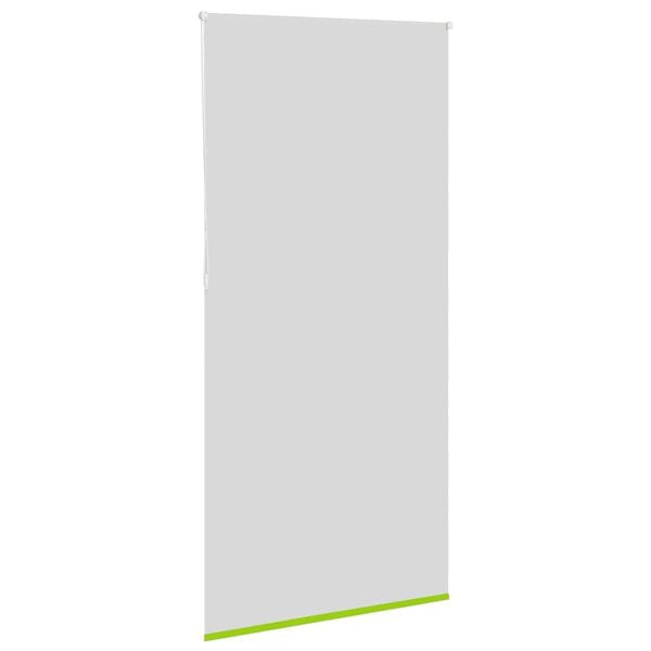 vidaXL Roller Blind Blackout Leaves Green 95x210 cm Fabric Width 90.7 cm Polyester