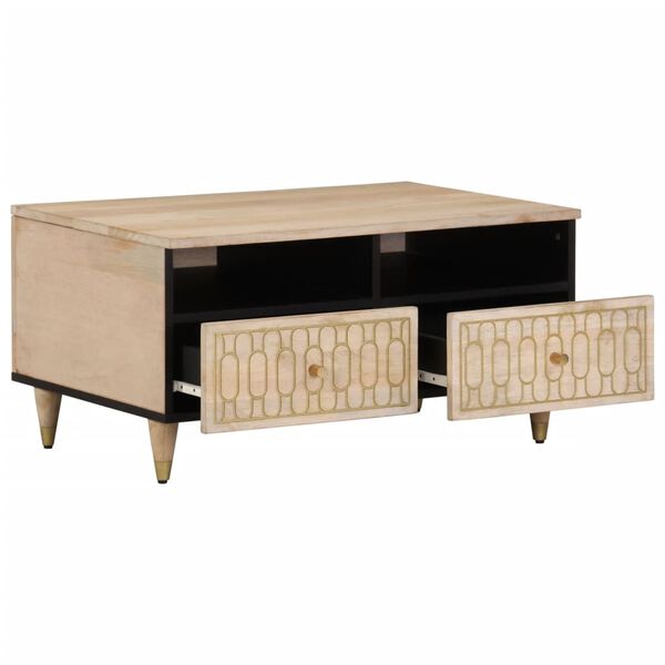 vidaXL Coffee Table 80x54x40 cm Solid Wood Mango