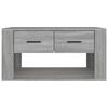 vidaXL Coffee Table Grey Sonoma 80x50x40 cm Engineered Wood