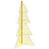 vidaXL Christmas Tree 160 LEDs Warm White 150 cm PET