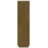 vidaXL Book Cabinet/Room Divider Honey Brown 40x35x135 cm Solid Pinewood