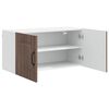 vidaXL Kitchen Cabinet with Storage Kalmar Brown Oak 80 x 31 x 40 cm