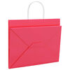 vidaXL Paper Bags 250 pcs with Handles Pink 32x22x24 cm