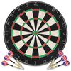 vidaXL Professional Dart Set with Dartboard and Surround Sisal Steel