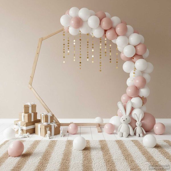 vidaXL Wedding Arch Light Brown 221 x 92 x 216 cm Solid Pine Wood