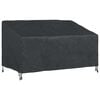 vidaXL Garden Bench Cover Black 160 x 100 x 61 / 89 cm 210D Oxford Fbric