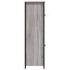 vidaXL Highboard Grey Sonoma 62x32x106.5 cm Engineered Wood
