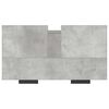vidaXL Bathroom Cabinet Concrete Grey 64.5x33.5x59 cm Engineered Wood
