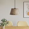 vidaXL Ceiling Lamp Shade Brown Ø50x30 cm Wicker