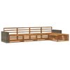 vidaXL Outdoor Sofa Set 5 pcs Natural Solid Acacia Wood