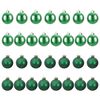 vidaXL Christmas Ball Set 30 pcs Green 6 cm Polystyrene