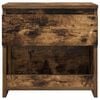 vidaXL Bedside Cabinets 2 pcs Smoked Oak 40x30x39 cm Engineered Wood