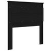 vidaXL Headboard with Headboard Black Oak 75 cm Engineered Wood