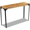 vidaXL Console Table Mango Wood 120x35x76 cm