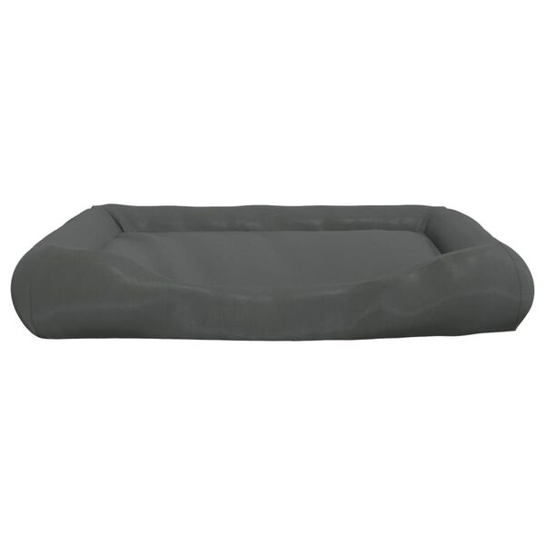 vidaXL Dog Cushion with Pillows Dark Grey 135x110x23 cm Oxford Fabric