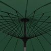 vidaXL Garden Parasol with Aluminium Pole 270 cm Green
