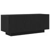 vidaXL TV Cabinet Set 3 pcs Black 300 x 35 x 40 cm Engineered Wood