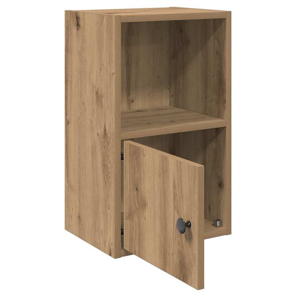 vidaXL Bookcase Artisan Oak 31x24x52 cm Engineered Wood