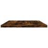 vidaXL Wall Shelves 4 pcs Smoked Oak 60x30x1.5 cm Engineered Wood