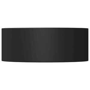 vidaXL Football Table Bumpers 16 pcs Black 3.3 x 2.8 x 1 cm Plastic