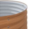vidaXL Raised Bed Brown 240 x 80 x 81 cm Steel