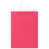 vidaXL Paper Bags 50 pcs with Handles Pink 32x17x44 cm