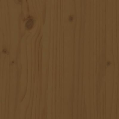 vidaXL Garden Footstool Honey Brown Solid Wood Pine