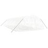 vidaXL Greenhouse with Steel Frame White 50 m&sup2; 10x5x2.3 m
