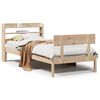 vidaXL Bed Frame without Mattress 90x200 cm Solid Wood Pine