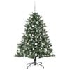 vidaXL Artificial Christmas Tree with Stand Green 105 x 105 x 150 cm