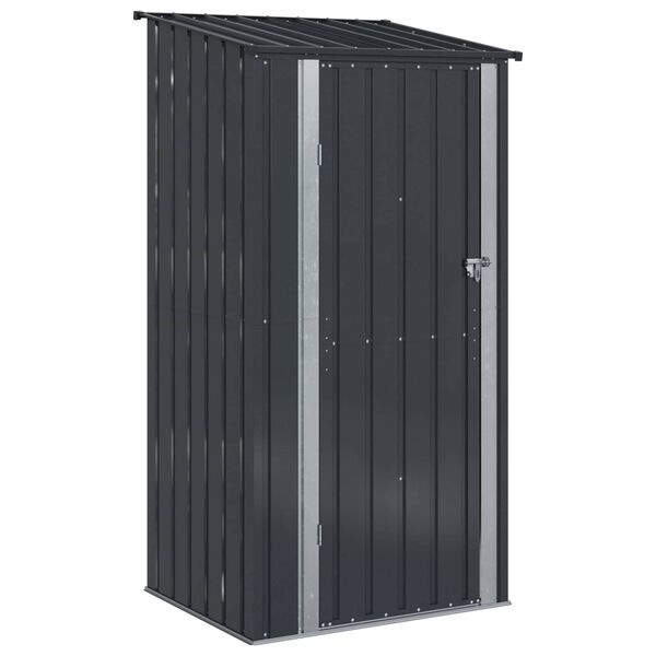vidaXL Garden Sheds Anthracite 103 x 86 x 200 cm Metal