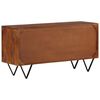vidaXL Sideboard 110x35x56 cm Solid Wood Mango