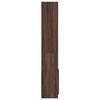vidaXL Highboard Brown Oak 92x33x180 cm Engineered Wood
