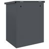 vidaXL Parcel Drop Box Anthracite 44 x 35 x 59 cm Steel