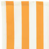 vidaXL Awning Replacement Fabric Yellow and white 400 x 200 cm Canvas