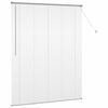 vidaXL Window Blind with Curtains Manual Silver Aluminium
