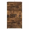 vidaXL Bedside Cabinet Smoked oak 38 x 38 x 66 cm Engineered wood