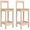 vidaXL 3 Piece Garden Bar Set Solid Wood Pine
