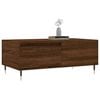 vidaXL Coffee Table Brown Oak 90x50x36.5 cm Engineered Wood