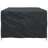 vidaXL Furniture Cover Plain Black 230 x 165 x 80 cm 600D
