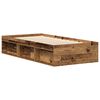 vidaXL Bed Frame without Mattress Old Wood 90x200cm Engineered Wood