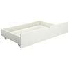 vidaXL Bed Frame without Mattress White Solid Pine Wood 180x200 cm Super King