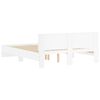 vidaXL Bed Frame without Mattress White 140x200 cm