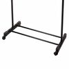 Storage Solutions Clothing Rack Single Hanger with Wheels Adjustable 80x42x(90-165) cm
